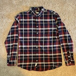 Frank & Oak Long Sleeve Button Down Shirt Men's L